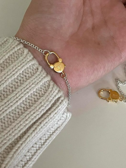925 Silver Mr Teddy’s bracelet