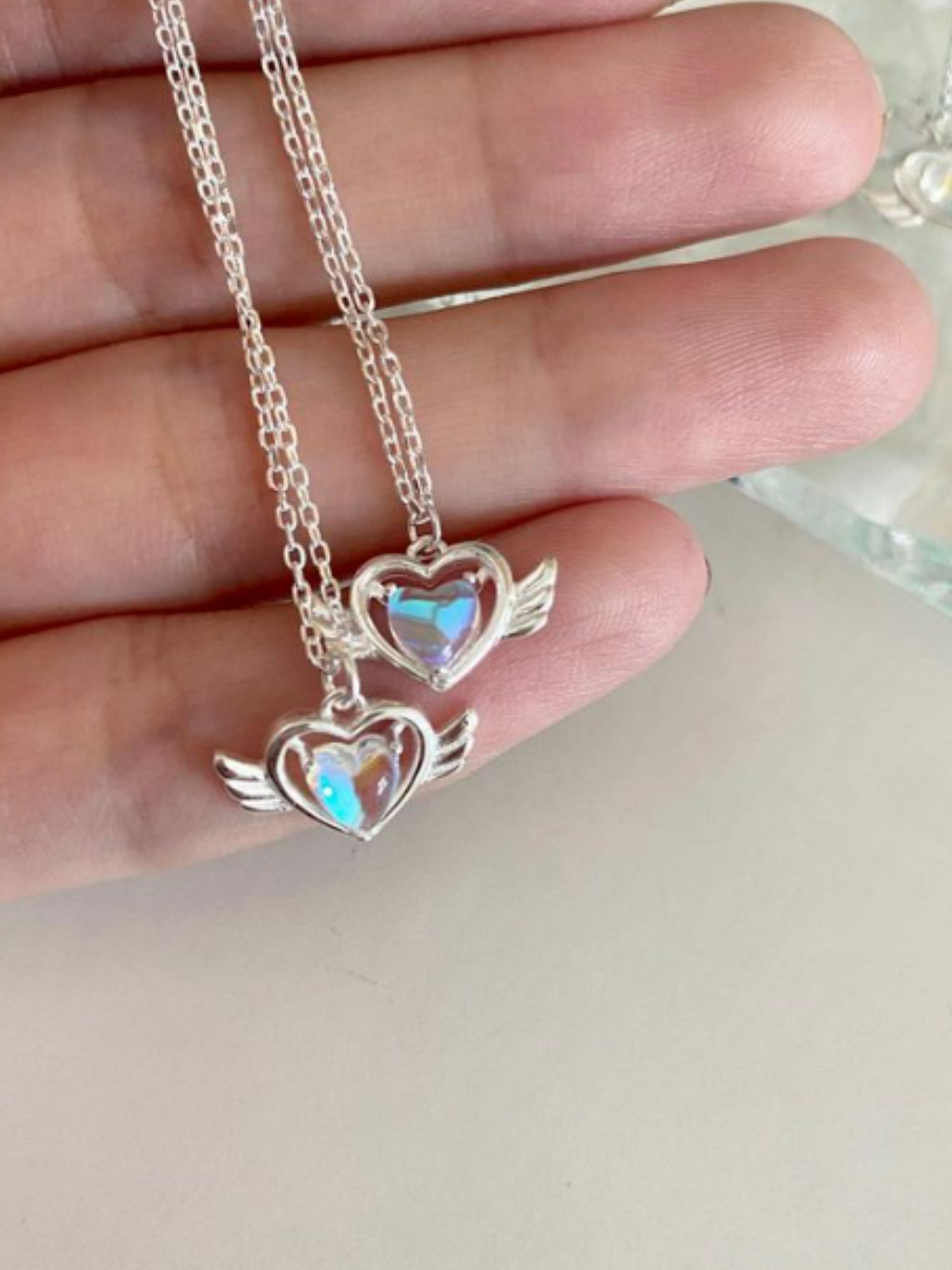 <Bestଘ> 925 Silver Aurora with wings