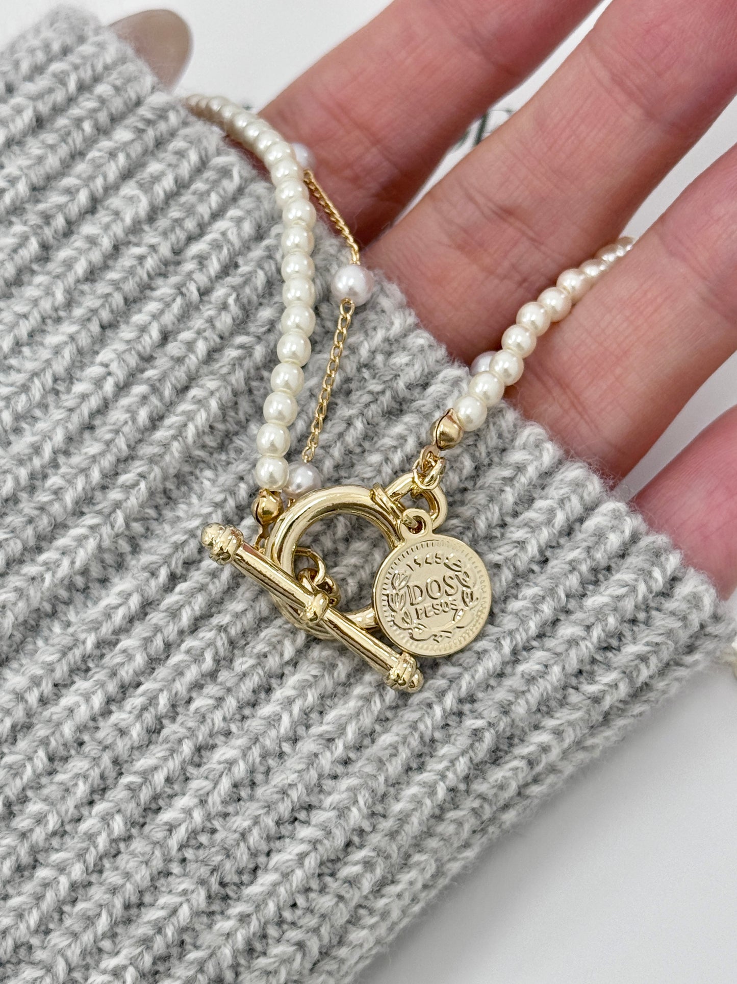 Moonlit treasure necklace🏴☠️🪙