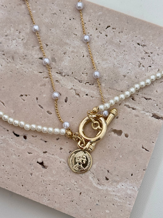 Moonlit treasure necklace🏴☠️🪙