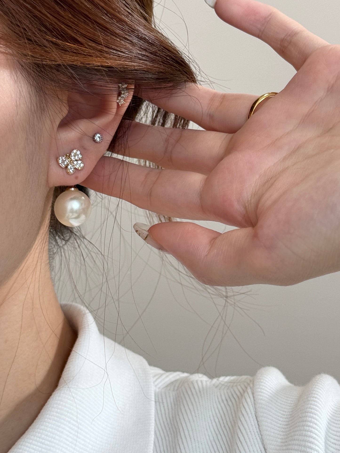 Jasmine Butterfly Earrings 🌼
