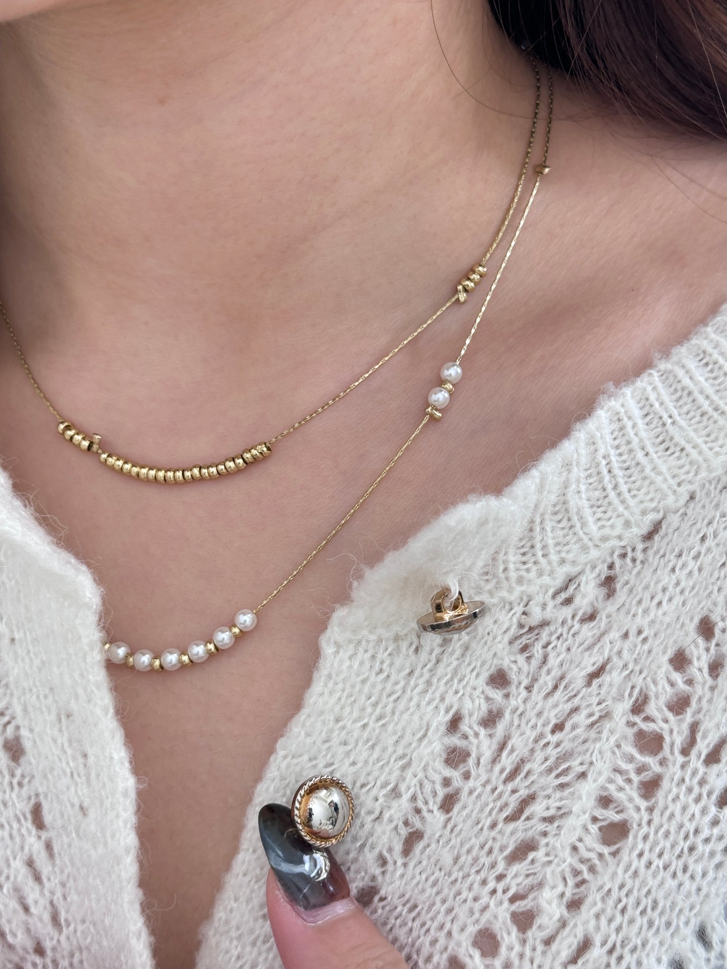 Shattered Pearl Pendant 💔