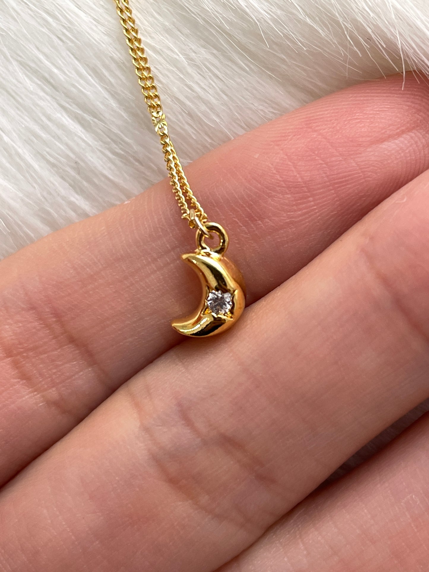 Nano Moon Necklace 🌙